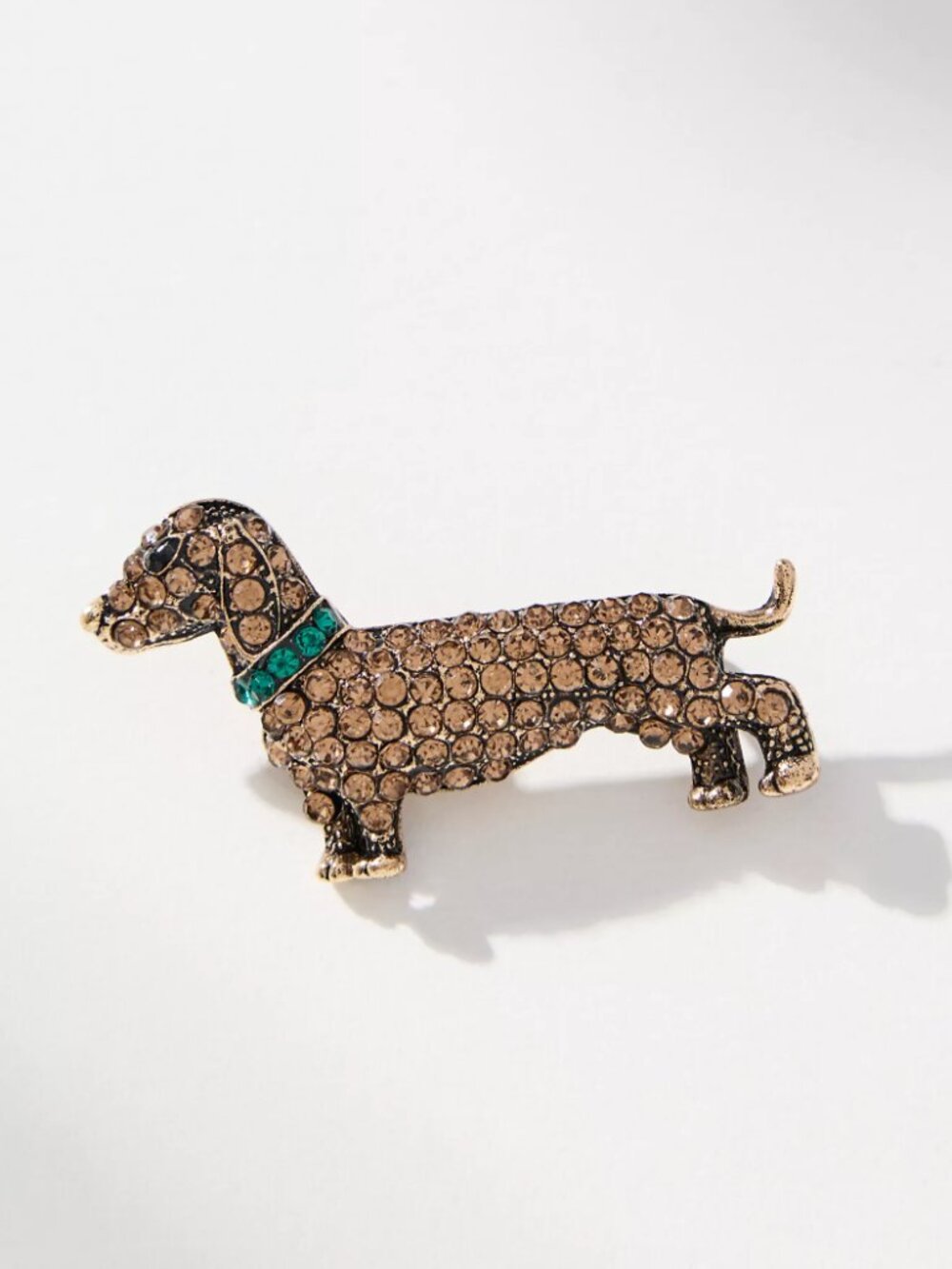 Pearled Pup Pin